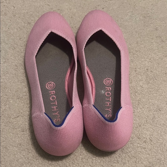 Rothy's Soft Pink Women's Flats - Picture 2 of 6